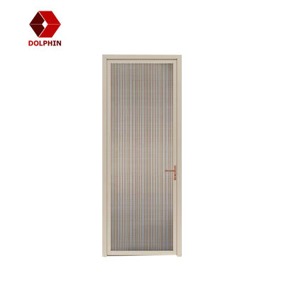 Exterior Aluminum Casement Door Double Swing Narrow Thin Aluminium Frame Door