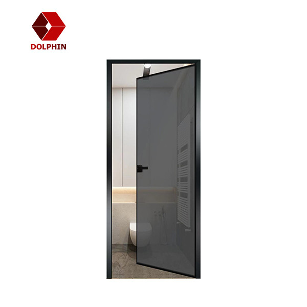 Swing Door Exterior Double Swing Narrow Thin Aluminium Frame French Casement Doors